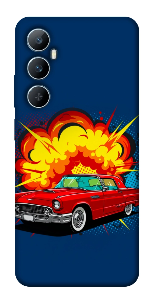 Чохол Retro explosion для Realme C65 4G