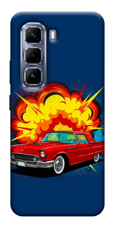 Чехол Retro explosion для Infinix Hot 50 Pro