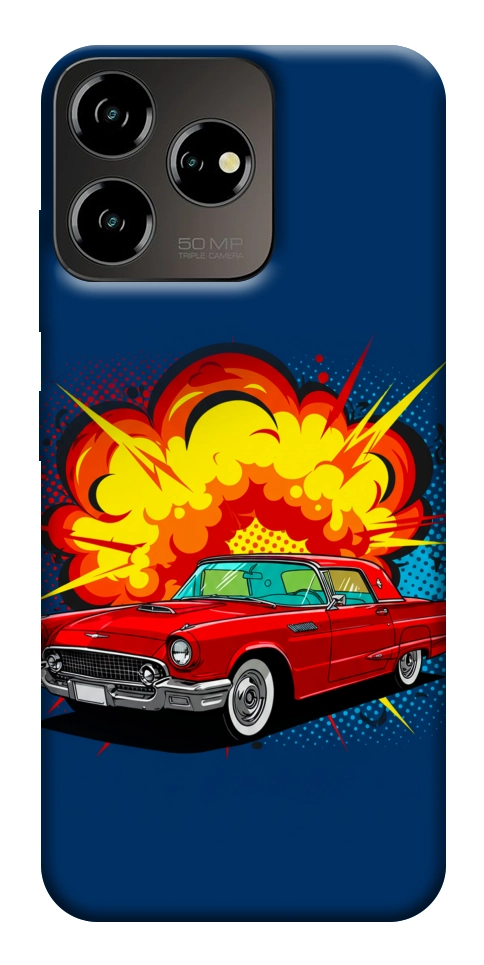 Чохол Retro explosion для ZTE Blade V50 Design 4G