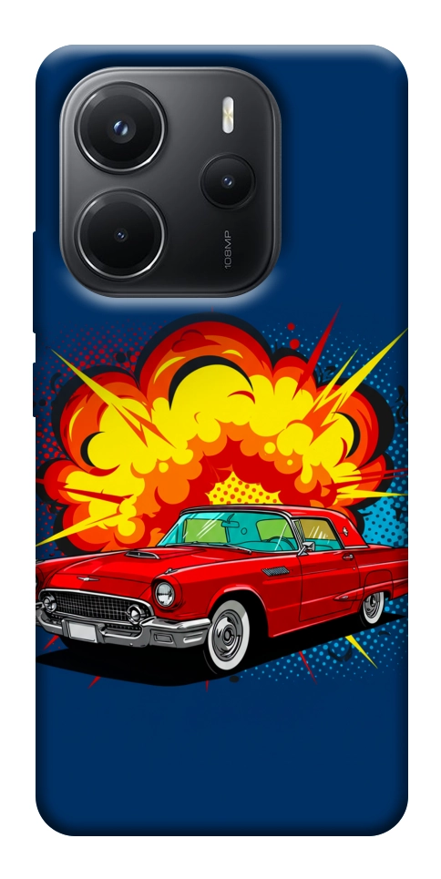 Чохол Retro explosion для Xiaomi Redmi Note 14 4G (Europe version)
