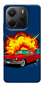 Чехол Retro explosion для Xiaomi Redmi Note 14 4G (Europe version)