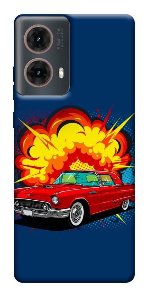 Чохол Retro explosion для Motorola Moto G85
