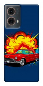 Чохол Retro explosion для Motorola Moto G85