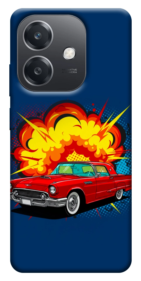 Чехол Retro explosion для Oppo A40m