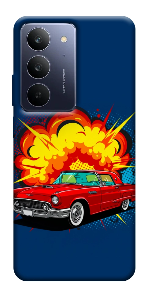 Чехол Retro explosion для Realme C75x