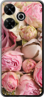 Чохол для Xiaomi Redmi 13 4G Рози v2 (Рожевий)