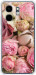 Чехол для Infinix Hot 50i Розы v2 (Розовый)