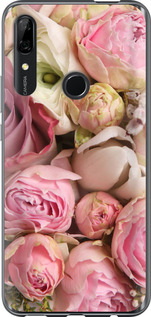 Чехол для Huawei P Smart Z Розы v2 (Розовый)