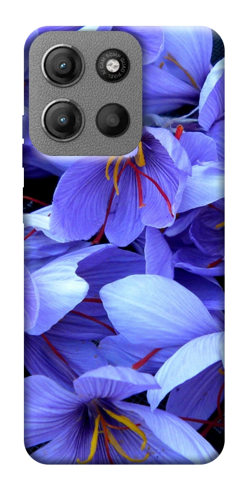 Чохол Фіолетовий сад для Motorola Moto G15 4G