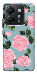Чохол Рожевий принт для Xiaomi Poco M7 Pro 5G