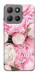 Чохол Pink peonies для Motorola Moto G15 4G