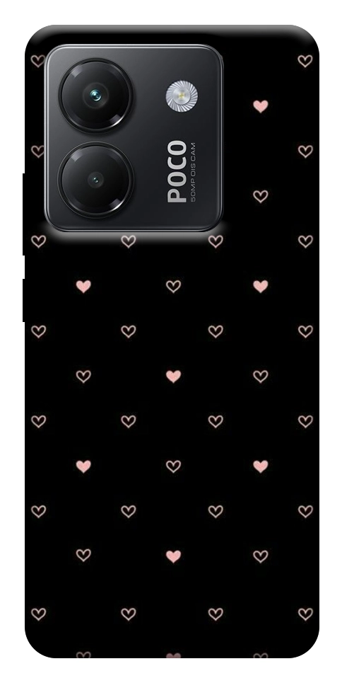 Чехол Сердечки для Xiaomi Poco M7 Pro 5G
