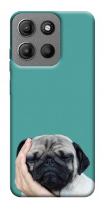 Чохол Сплячий мопс для Motorola Moto G15 4G