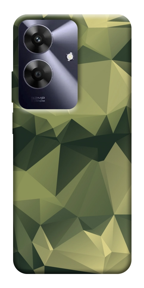 Чохол Трикутний камуфляж 2 для Realme Note 60