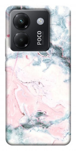 Чохол Рожево-блакитний мармур для Xiaomi Poco M7 Pro 5G