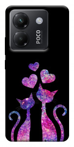 Чохол Космічні коти для Xiaomi Poco M7 Pro 5G