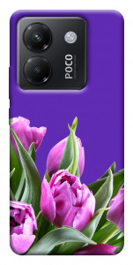 Чохол Тюльпани для Xiaomi Poco M7 Pro 5G
