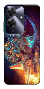 Чохол Космічний корабель для Realme Note 60