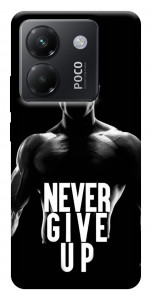 Чехол Never give up для Xiaomi Poco M7 Pro 5G