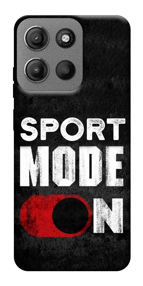Чехол Sport mode on для Motorola Moto G15 4G