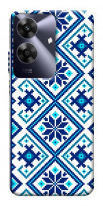 Чохол Синя вишиванка для Realme Note 60