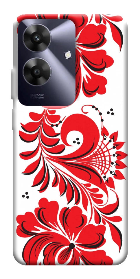 Чохол Червона вишиванка для Realme Note 60