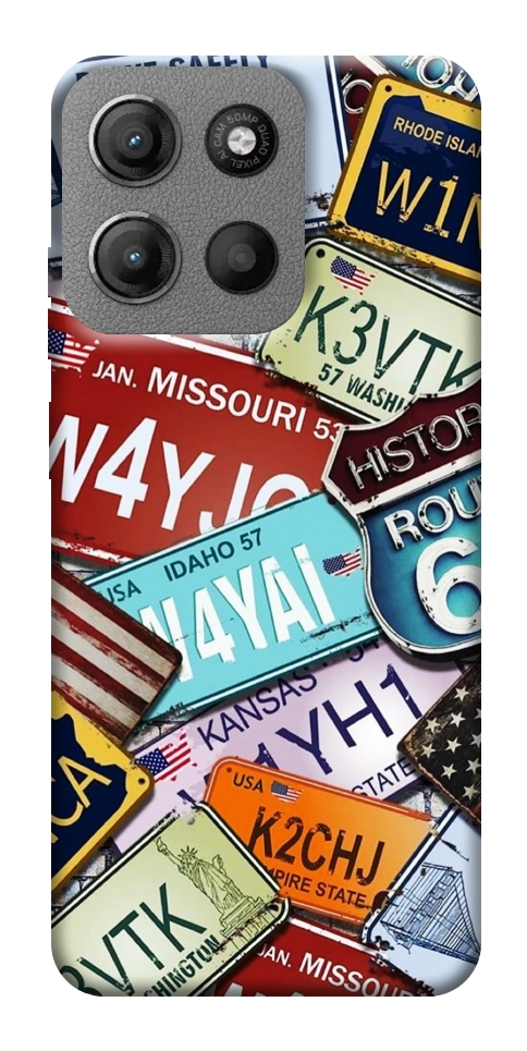 Чохол License plate для Motorola Moto G15 4G