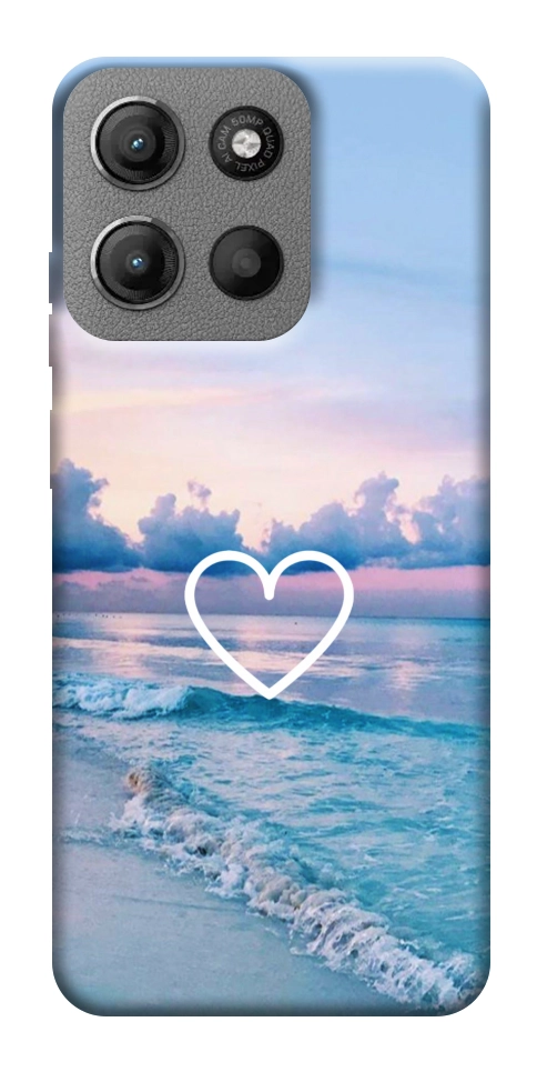 Чехол Summer heart для Motorola Moto G15 4G