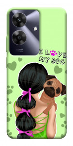 Чохол Love my dog для Realme Note 60