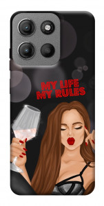 Чохол My life my rules для Motorola Moto G15 4G