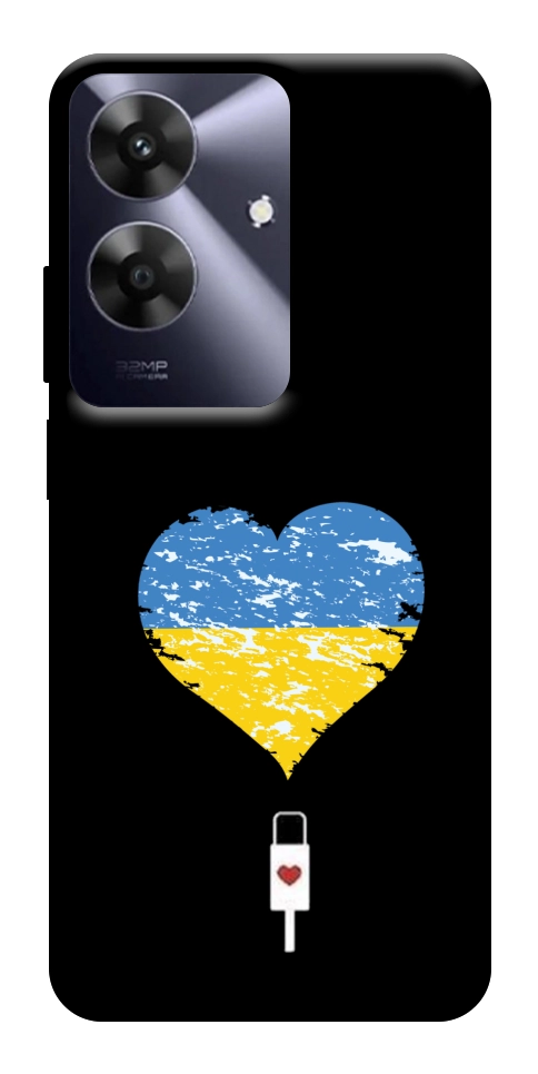 Чехол З Україною в серці для Realme Note 60