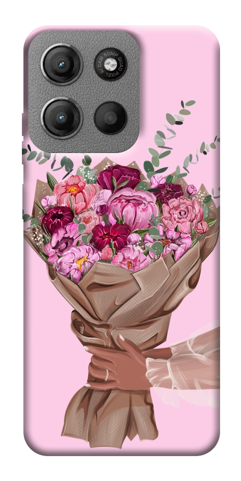 Чехол Spring blossom для Motorola Moto G15 4G
