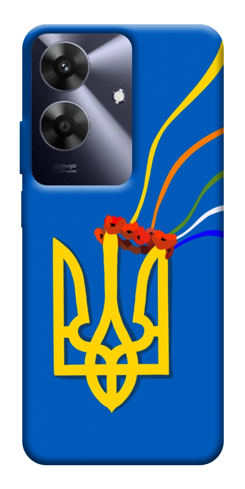 Чохол Квітучий герб для Realme Note 60