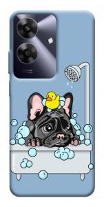 Чохол Dog in shower для Realme Note 60