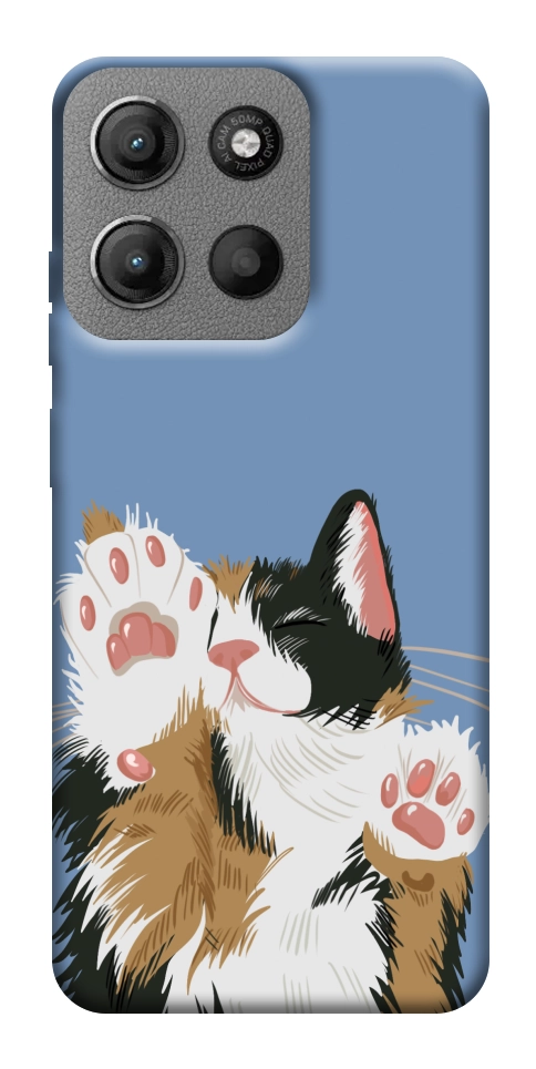 Чохол Funny cat для Motorola Moto G15 4G