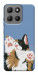Чохол Funny cat для Motorola Moto G15 4G