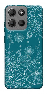 Чохол Botanical illustration для Motorola Moto G15 4G