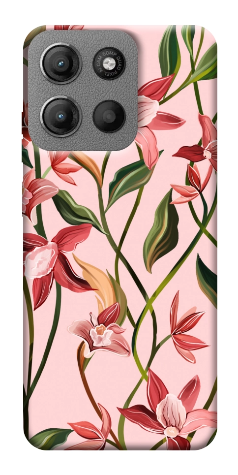 Чохол Floral motifs для Motorola Moto G15 4G