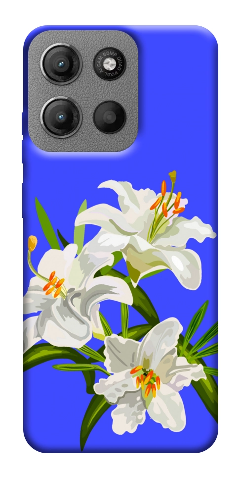 Чехол Three lilies для Motorola Moto G15 4G
