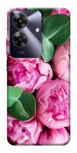Чохол Пахкі півонії для Realme Note 60