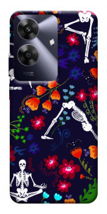 Чохол Yoga skeletons для Realme Note 60