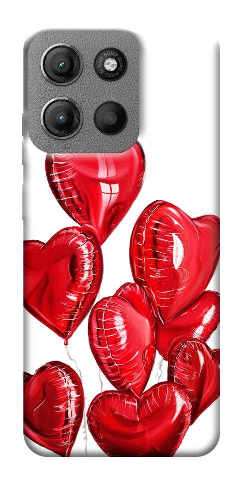 Чехол Heart balloons для Motorola Moto G15 4G