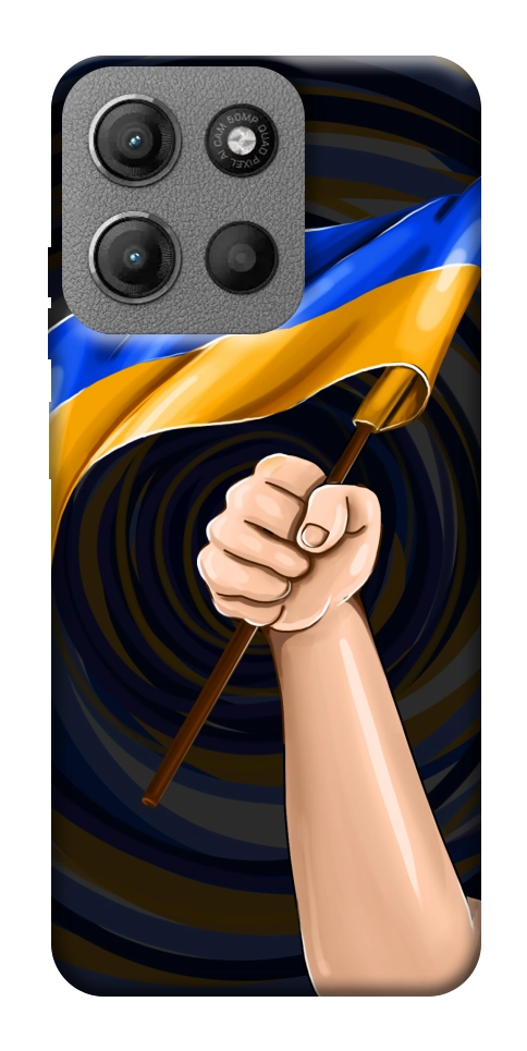 Чехол Флаг для Motorola Moto G15 4G