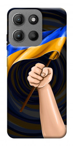 Чехол Флаг для Motorola Moto G15 4G