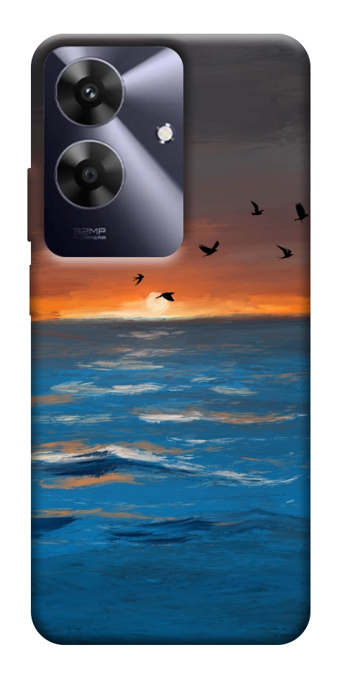 Чохол Закатне море для Realme Note 60