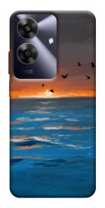 Чохол Закатне море для Realme Note 60