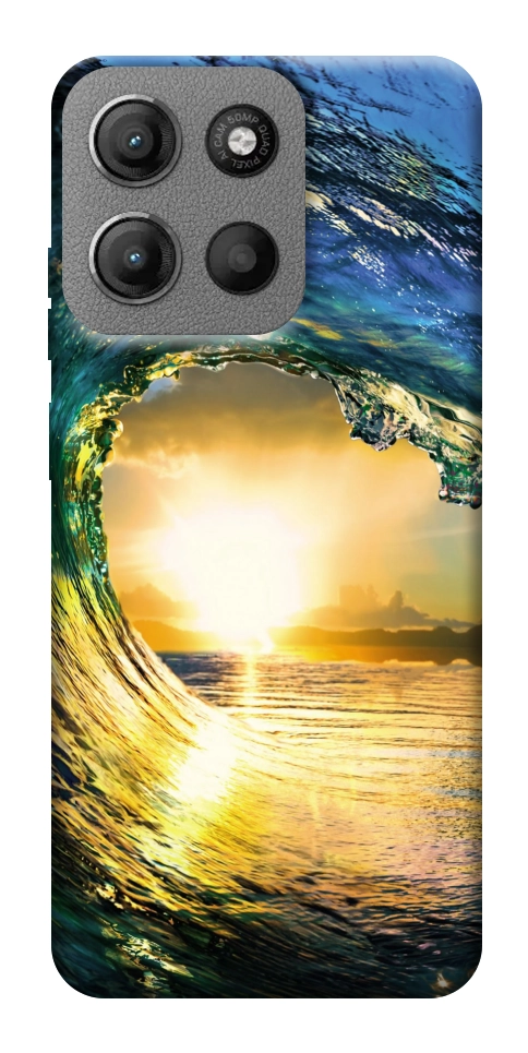 Чехол Закрученная волна для Motorola Moto G15 4G