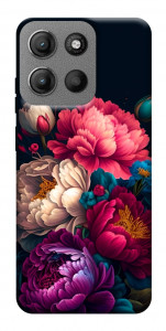 Чехол Букет цветов для Motorola Moto G15 4G