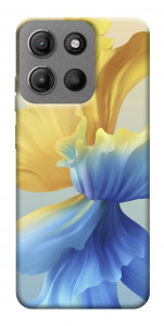 Чехол Абстрактный цветок для Motorola Moto G15 4G