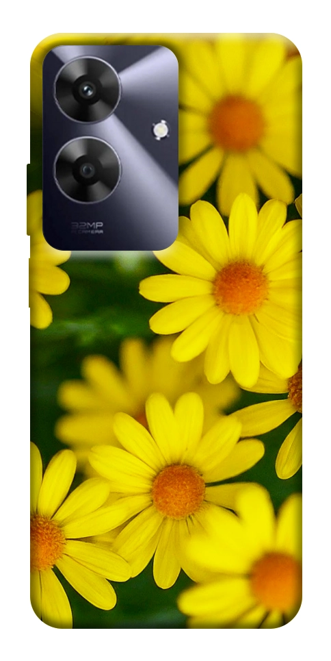 Чехол Yellow chamomiles для Realme Note 60